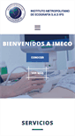 Mobile Screenshot of imeco.com.co